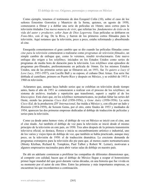 El doblaje de voz. Orígenes, personajes y empresas - Salvador Najar