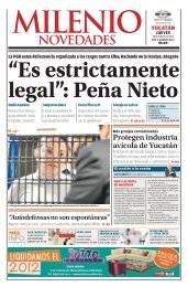 “Es estrictamente legal”: Peña Nieto - Novedades de Quintana Roo