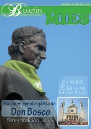 Inauguración oficial del curso - MIES Misioneros de la Esperanza