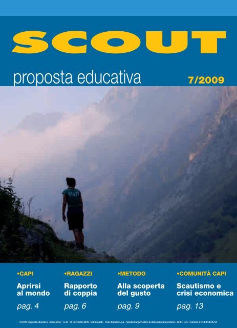 Cartella store scout elementare