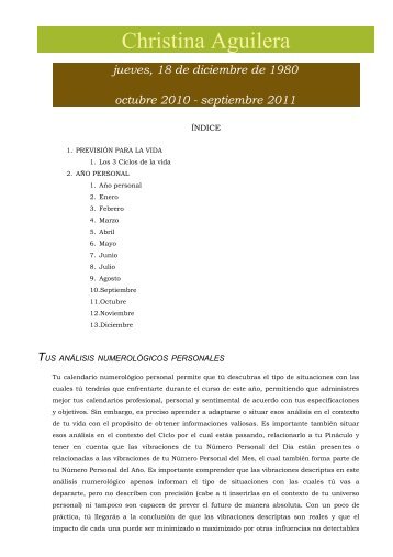 © Numerología por Yves Pflieger ESL - - Carta Natal