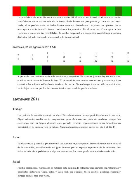 © Numerología por Yves Pflieger ESL - - Carta Natal