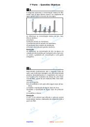 1ª Parte – Questões Objetivas 2 1 - Curso Objetivo