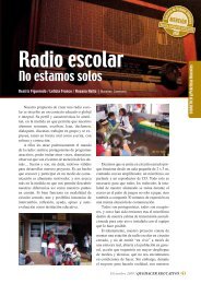 Radio escolar - Quehacer Educativo