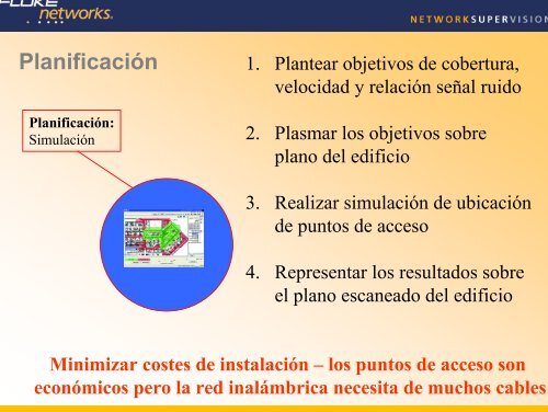 Gestión del ciclo de vida de instalaciones inalámbricas