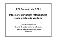 Infecciones urinarias relacionadas con la asistencia sanitaria - Aymon