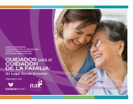 CUIDADOS para el CUIDADOR DE LA FAMILIA: - EmblemHealth