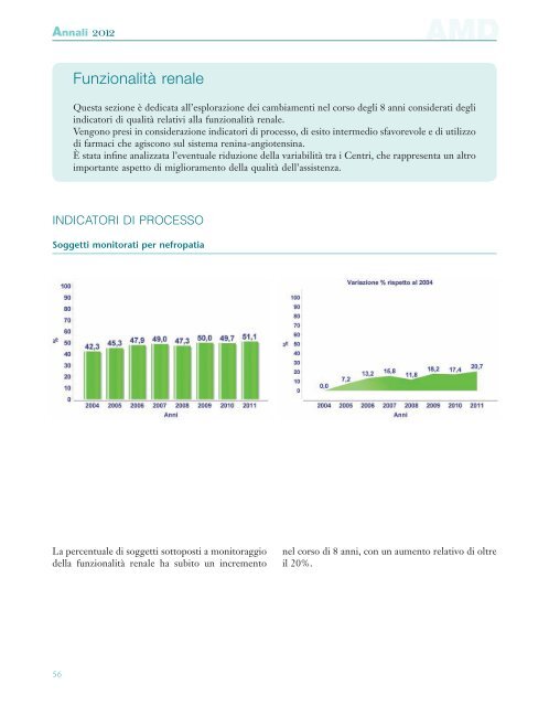 ANALISI PROSPETTICA DEGLI INDICATORI DI ... - Infodiabetes.it