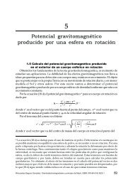 Potencial gravitomagnético producido por una esfera en rotación