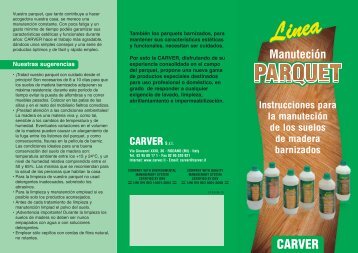 Linea Parquet - Carver S.r.l.