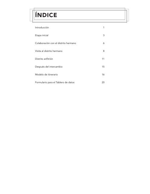 Manual del IntercaMbIo rotarIo de aMIstad - Rotary International