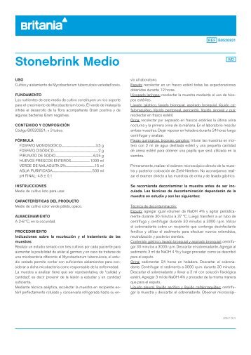 Stonebrink Medio - Laboratorios Britania