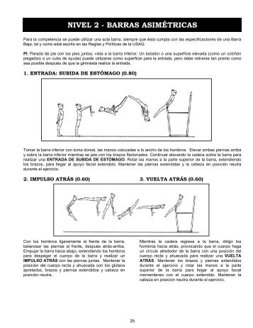 NIVEL 2 - BARRAS ASIMÉTRICAS - Uncoli