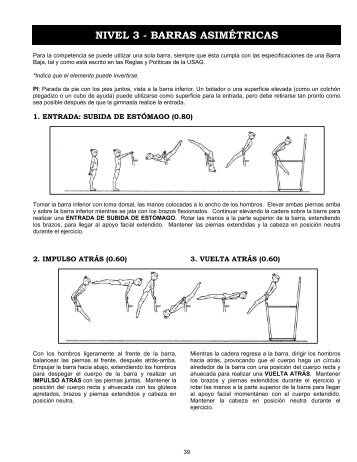 NIVEL 3 - BARRAS ASIMÉTRICAS - Uncoli