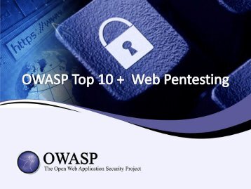 Acceder a la presentación - owasp