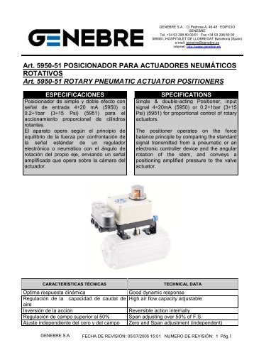 Art. 5950-51 POSICIONADOR PARA ACTUADORES ... - TDM