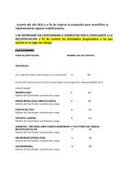 A partir del año 2013 y a fin de mejorar la evaluación para ...