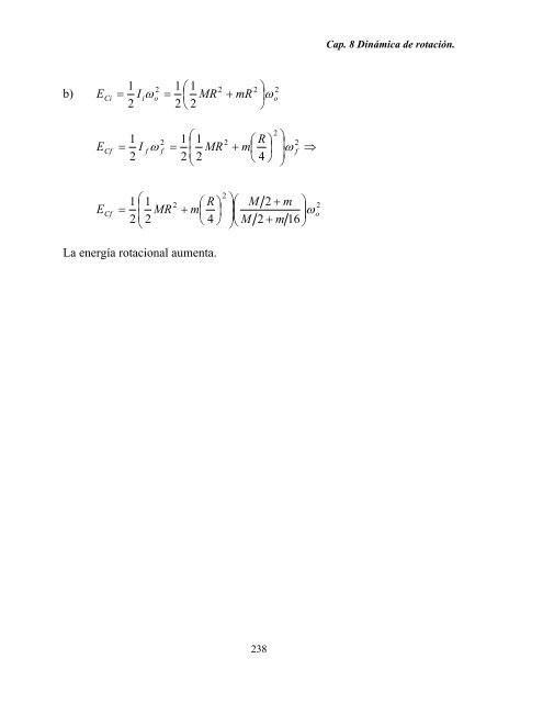 Capítulo 8. Dinámica de Rotación - DGEO