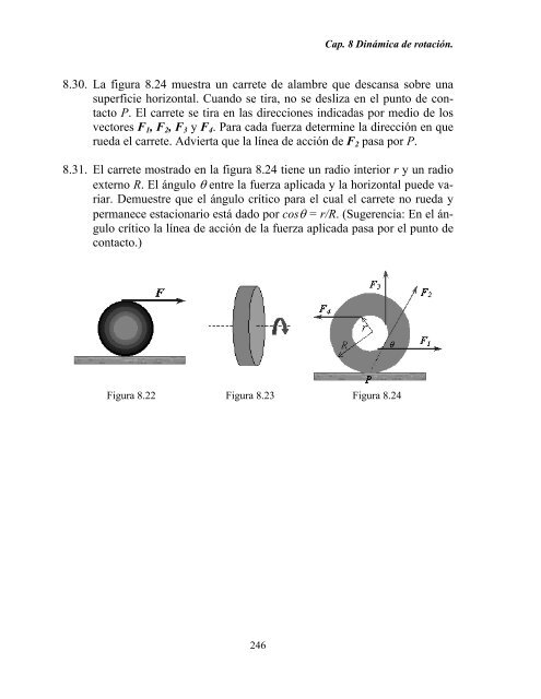 Capítulo 8. Dinámica de Rotación - DGEO