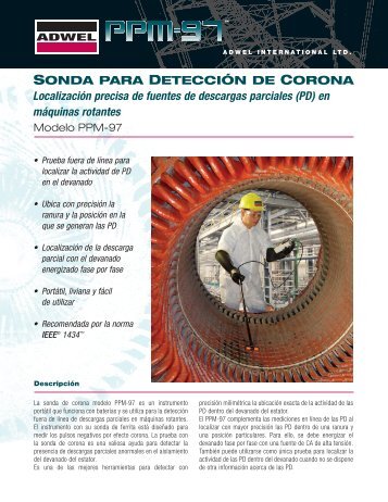 PPM-97 Corona Probe_for SPAIN.qxp - Unitronics Electric