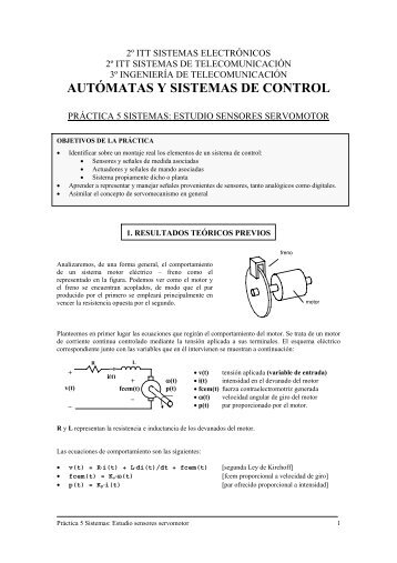 AUTÓMATAS Y SISTEMAS DE CONTROL - ISA Ingeniería de ...