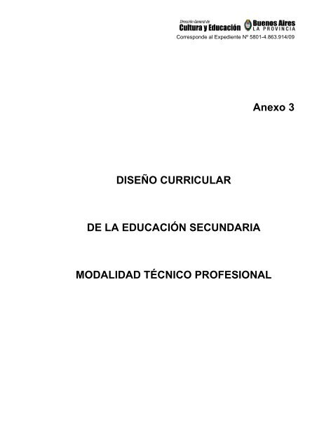 3828-09 anexo 3 tecnico profesional - Dirección General de Cultura ...