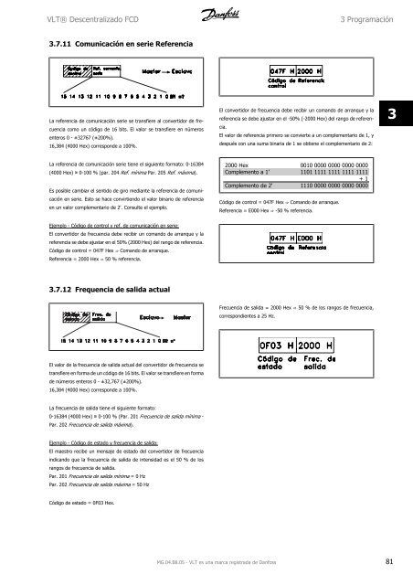Manual de Funcionamiento VLT® FCD 300 - comser ltda.