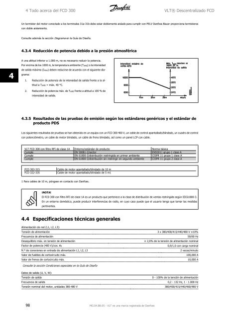 Manual de Funcionamiento VLT® FCD 300 - comser ltda.