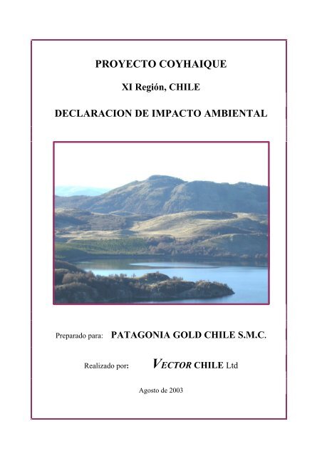 PROYECTO COYHAIQUE