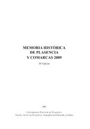 memoria histórica de Plasencia y comarcas 2009 - Aupex