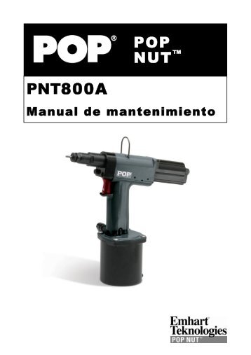 Manual PNT800A - Emhart Media Library