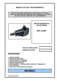 Manual MPL22/007 - neumac