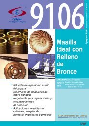 EpXylon 9106 Masilla Ideal con Relleno de Bronce