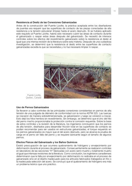 Aplicaciones Prácticas del Acero Galvanizado en Puentes y ...