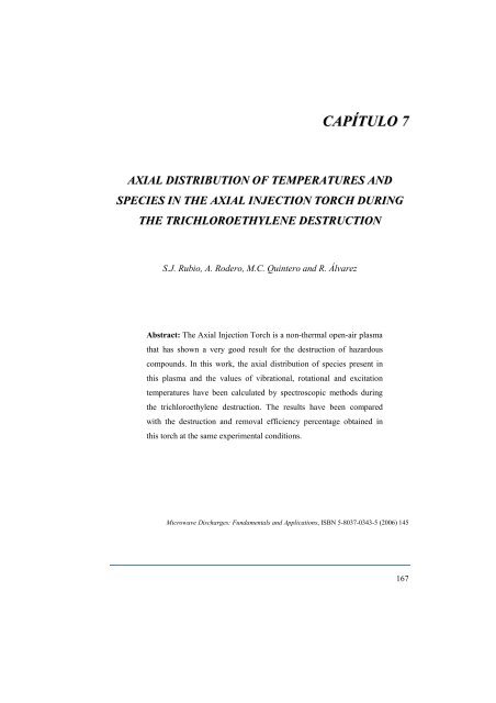 estudio y caracterización de un plasma de microondas a presión ...