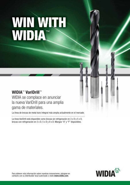 avances - Widia.com