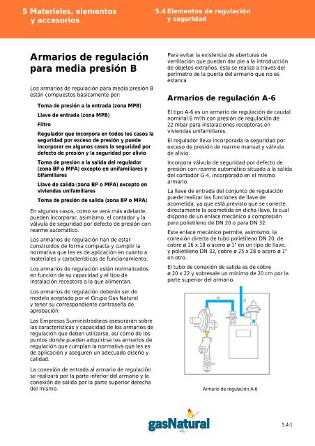 Manual de Instalaciones Receptoras - Prosener