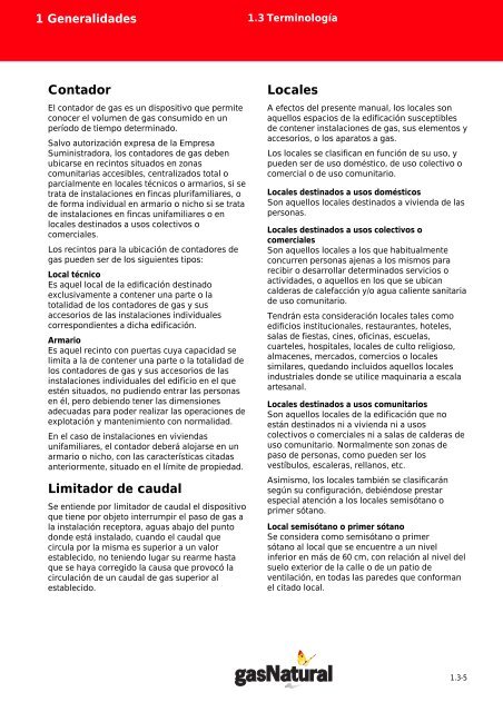 Manual de Instalaciones Receptoras - Prosener