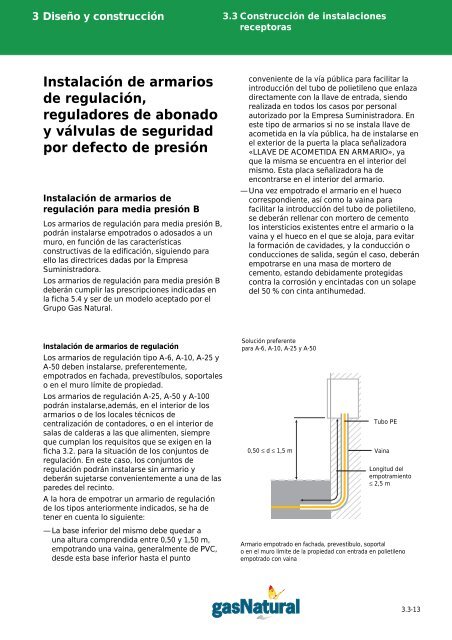 Manual de Instalaciones Receptoras - Prosener