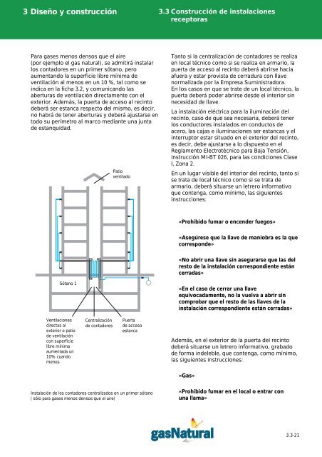 Manual de Instalaciones Receptoras - Prosener