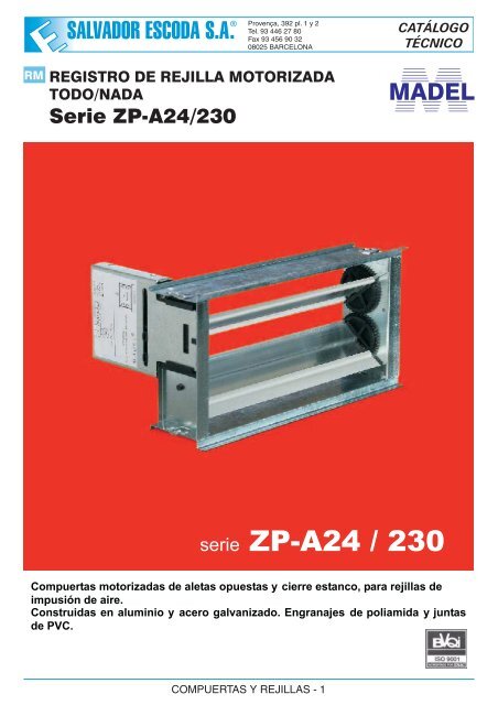 Rejillas Motorizadas De Aire Acondicionado