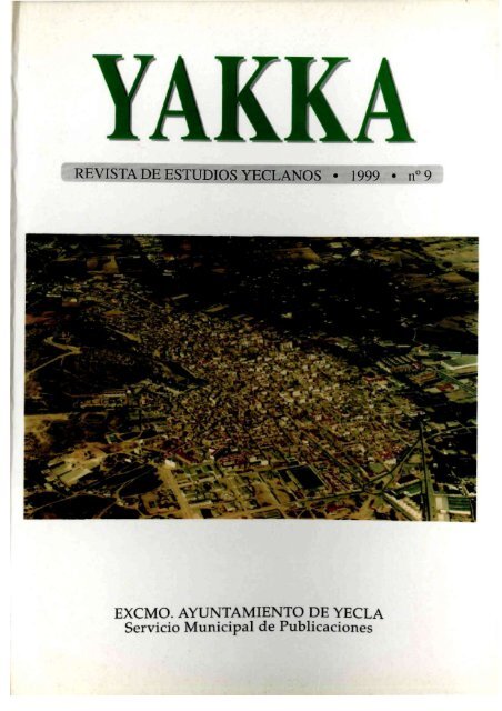 Yakka. Año XI. Número 9 (1999) - Bibliotecas Públicas
