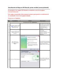 Actualización de Mapa en GPS Renault, primer modelo (carcasa ...