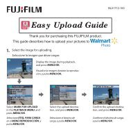 FinePix XP55 Easy Upload Guide - Fujifilm