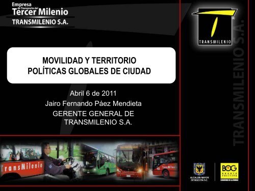 Asociación Latinoamericana de BRT y SIT - Transmilenio