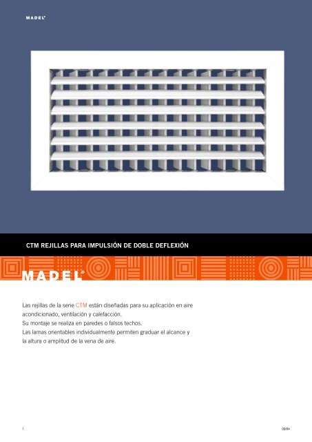 Rejilla de ventilación Plateado altura 100 mm de aluminio Rejilla de ventilación de aluminio NOVA L Systemair