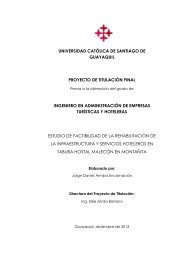 universidad católica de santiago de guayaquil proyecto de titulación ...