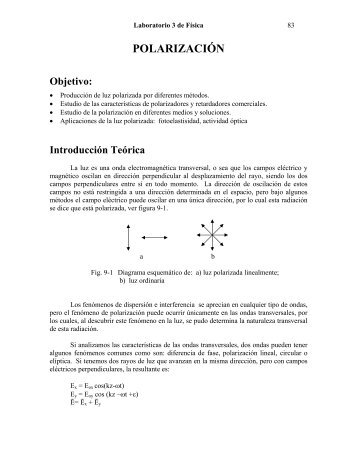 Guía Experimento Polarización de la luz