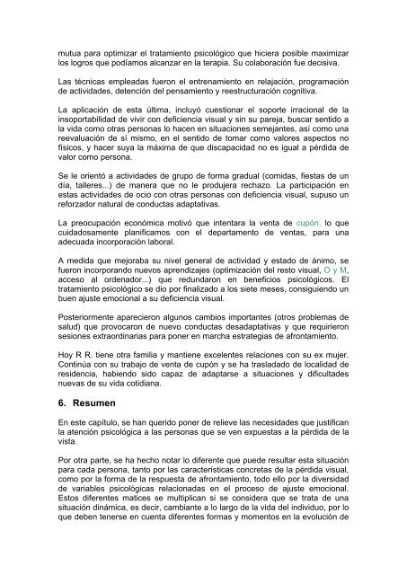 Psicología y ceguera - Servicio de Información sobre Discapacidad ...