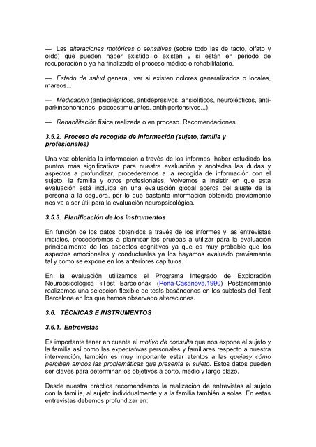 Psicología y ceguera - Servicio de Información sobre Discapacidad ...